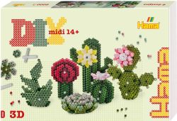 HAMA - COFFRET CADEAU GÉANT PLANTES SUCCULENTES 6000 PERLES